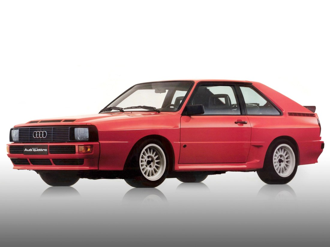 Audi Sport Quattro, versão civil para homologação do modelo de competição.