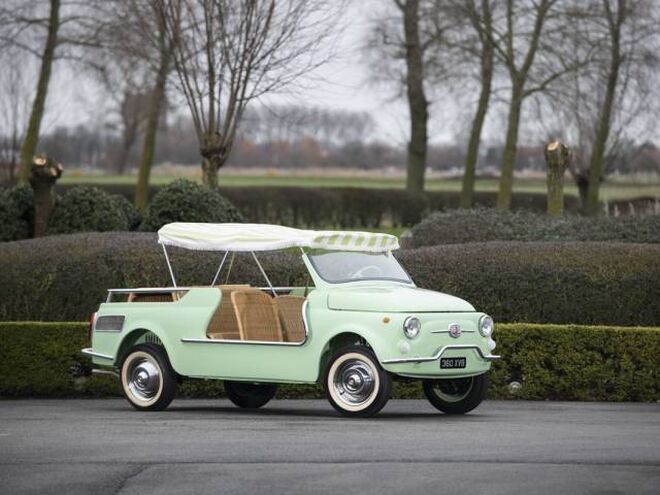 O Fiat 500 Giardiniera também serviu de base para o Fiat Jolly.