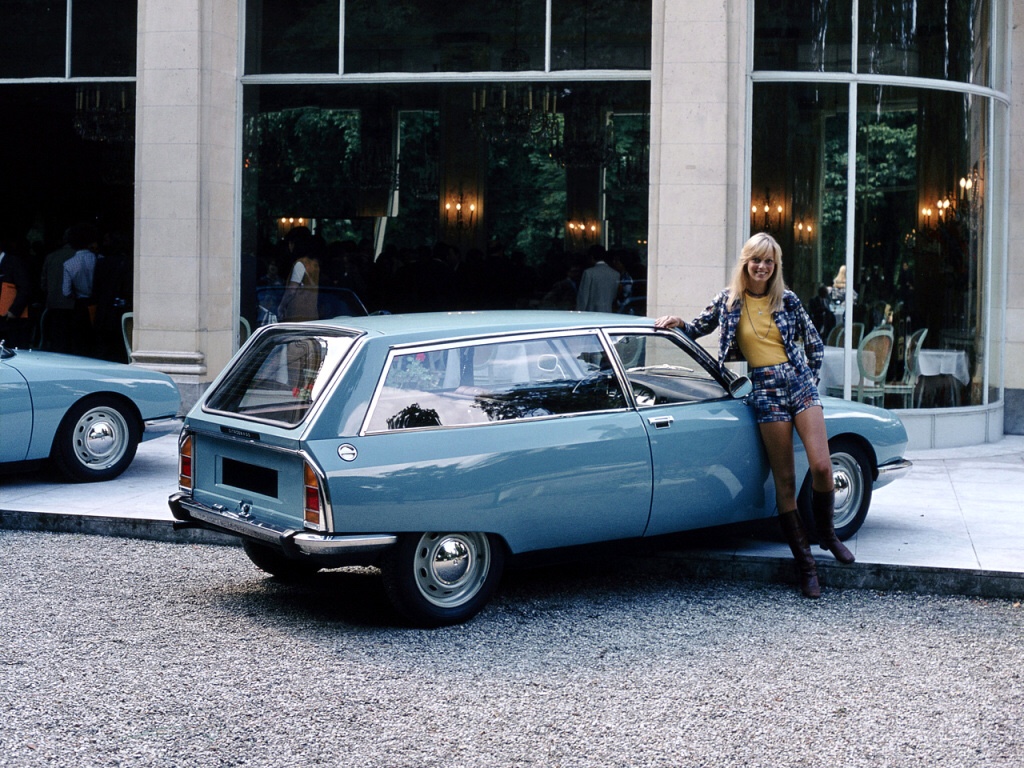 Citroën GS service - a elegante versão comercial do GS.